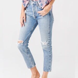 Agolde Riley Cropped Jeans